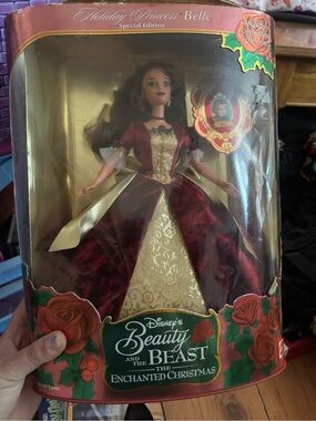 Belle Christmas Barbie